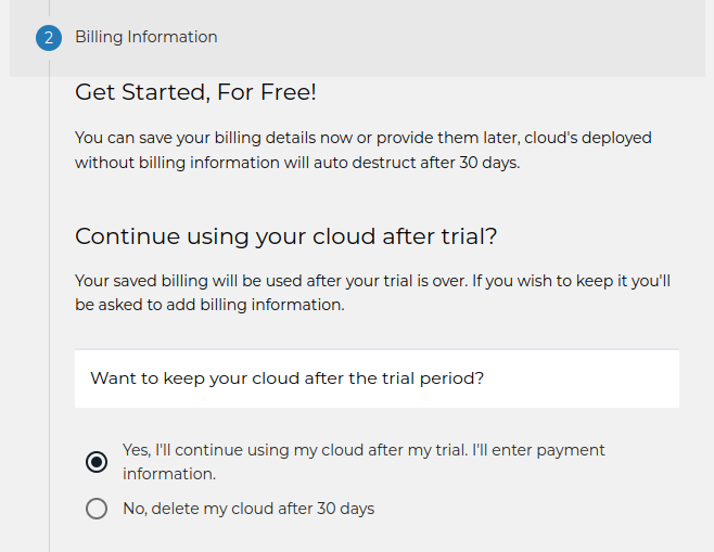 OpenMetal Central Payment Information
